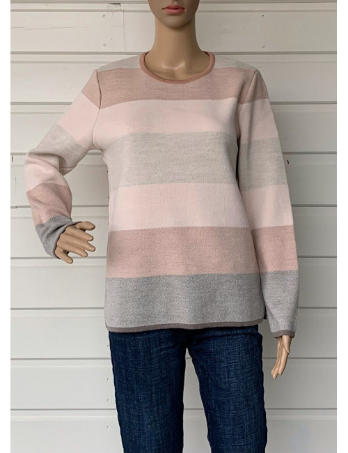 Pull  encolure ronde 50% Mérinos