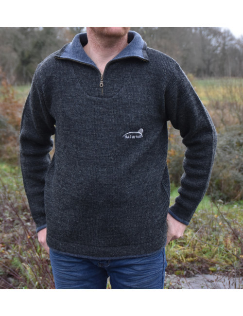 Pull camionneur en laine Natur'em