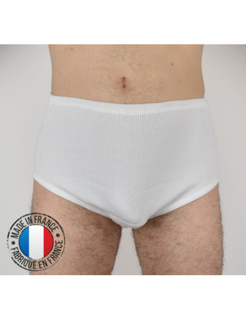 Slip à côte fermé taille haute