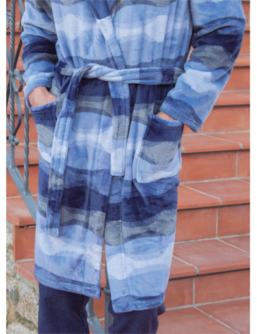 Robe de chambre polaire