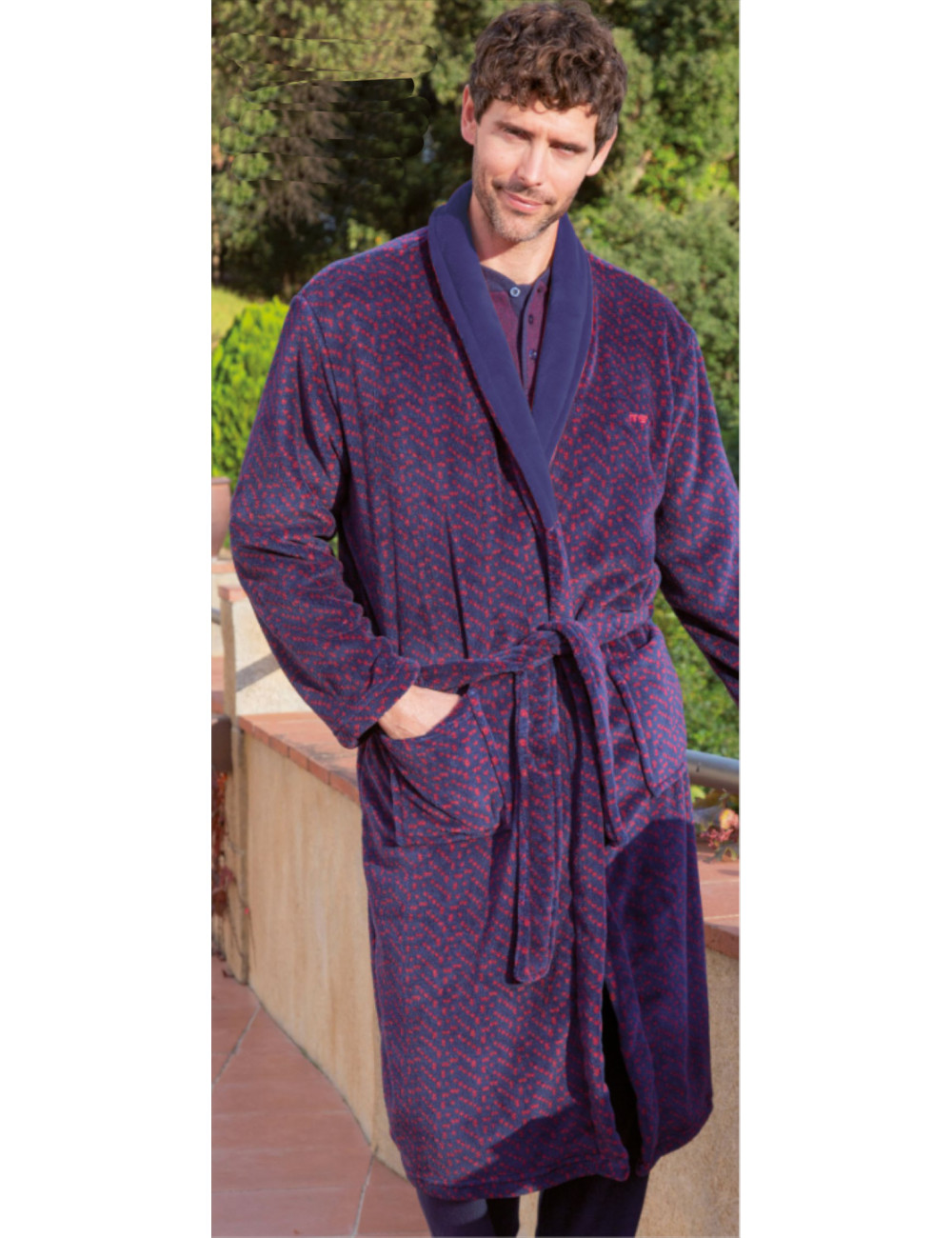 Robe de chambre polaire