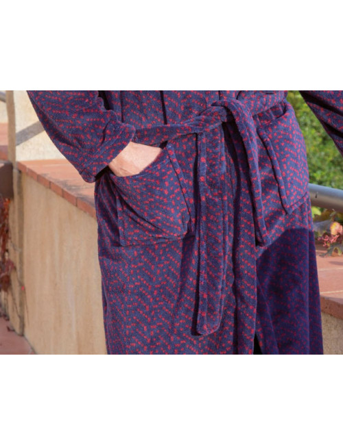 Robe de chambre polaire