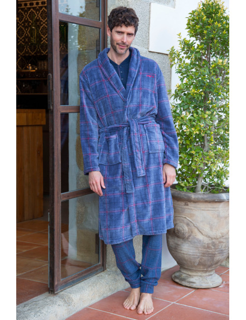 Robe de chambre polaire