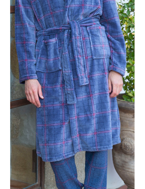Robe de chambre polaire