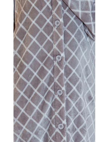 MUSLHER - Peignoir polaire femme