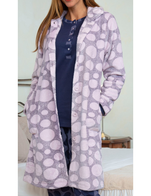 Robe de chambre en polaire