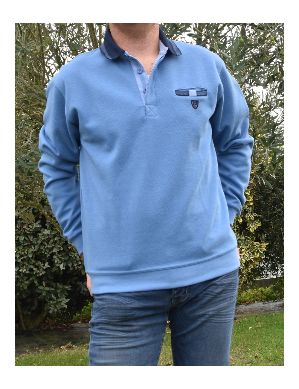 polo homme Yachting Club