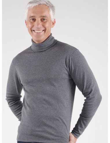 Sous-Pull en coton col roulé