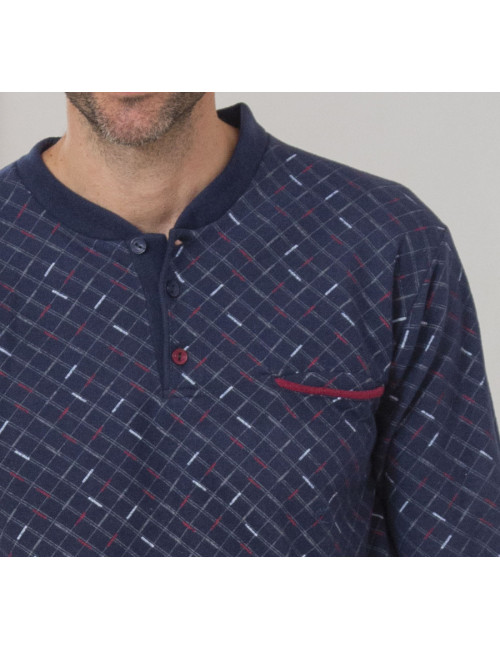 Pyjama polaire marine