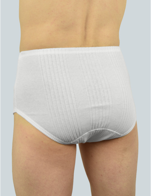 Slip à côte fermé taille haute