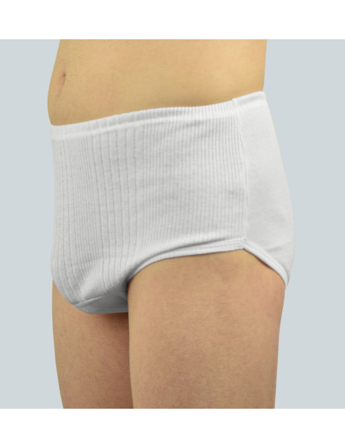 Slip à côte fermé taille haute