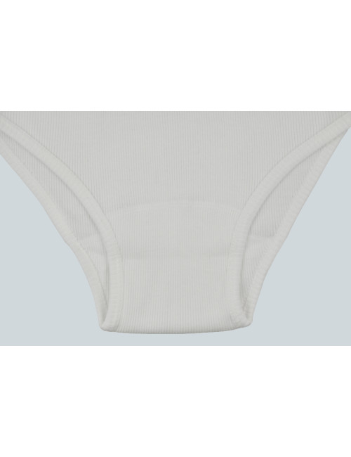 Slip à côte fermé taille haute