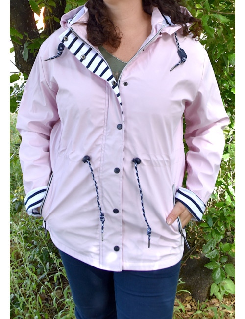 Blouson imperméable Rose SABLE & MER