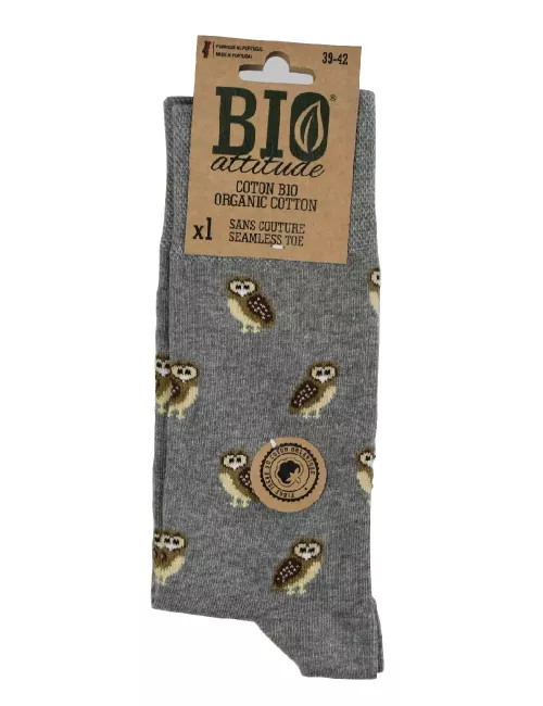 Chaussette fantaisie en coton