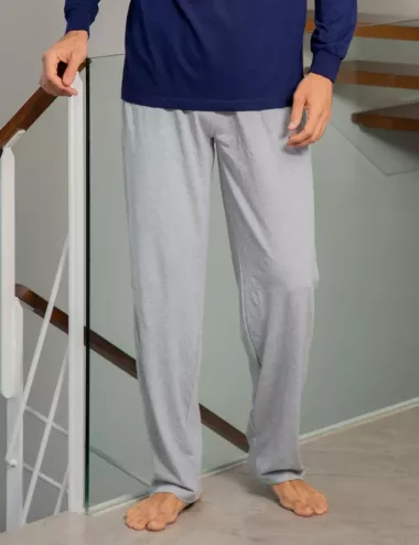 Pyjama pas chère - Pyjama en promo - Pyjama tissus doux - Pyjama fin - pyjama homme col à boutons - Ensemble pyjama pour homme