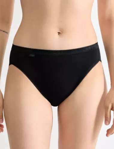 Culotte tai Sloggi - Slip Taï Sloggi - Culotte taï Sloggi - Culotte - Culotte noire - Slip sloggi noir -  Culotte Sloggi noire