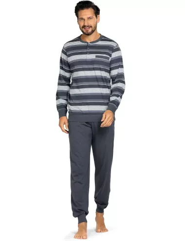 Pyjama long Anthracite
