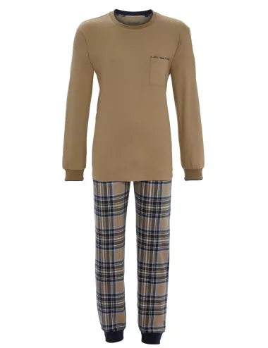 Pyjama manches longues interlock
