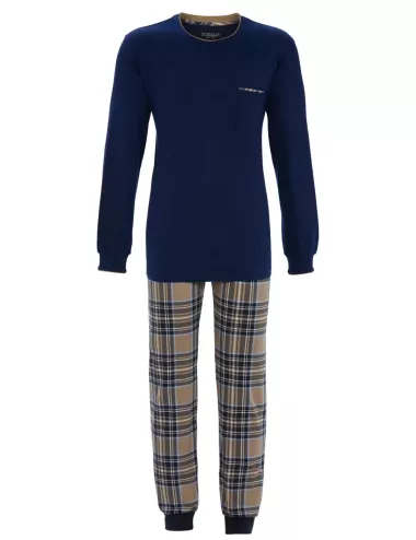Pyjama manches longues interlock