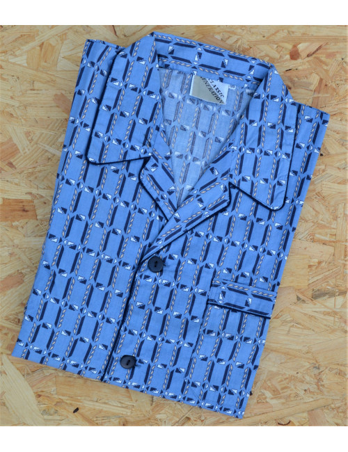 Liquette ouverte Bleu Roy