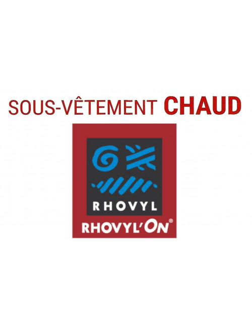 Tee-shirt manches courtes Saumon Rhovyl'on thermolactyl