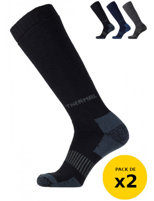 Chaussettes thermo laine