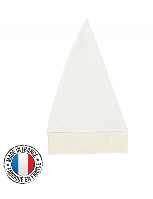 Bonnet de Nuit Long Chacarel Coton Blanc - Traclet Reference : 7880