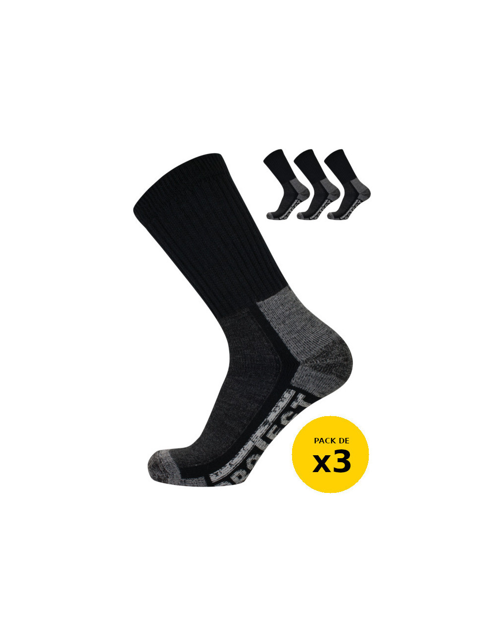Chaussettes Montagne Thermo Laine